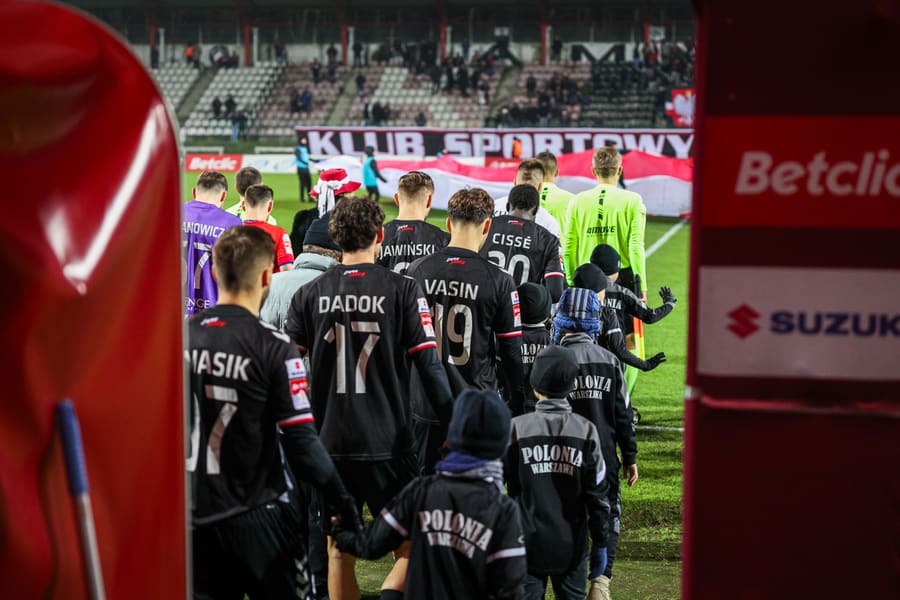 Football. Betclic I Liga. Polonia Warszawa - Pogon Siedlce. 29.11.2025