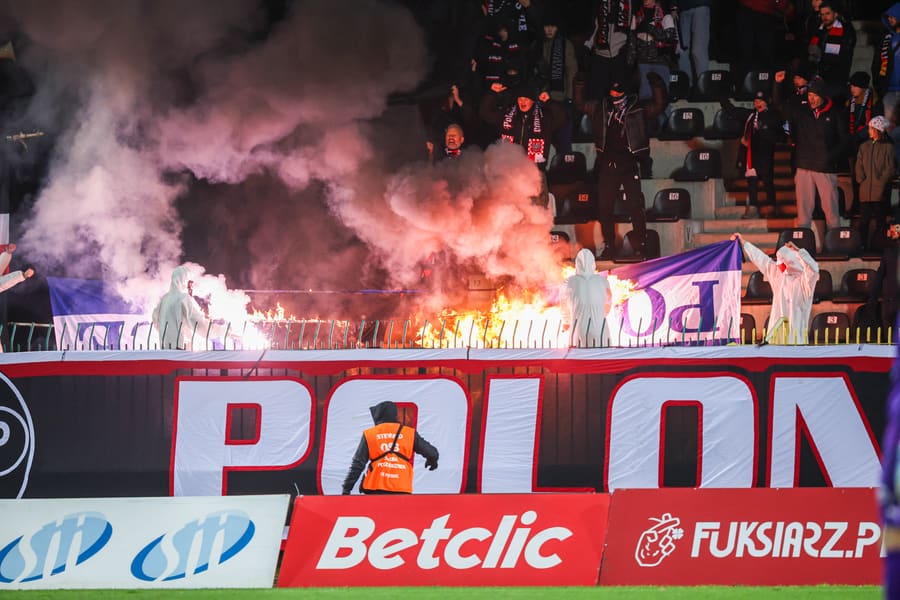 Football. Betclic I Liga. Polonia Warszawa - Pogon Siedlce. 29.11.2025