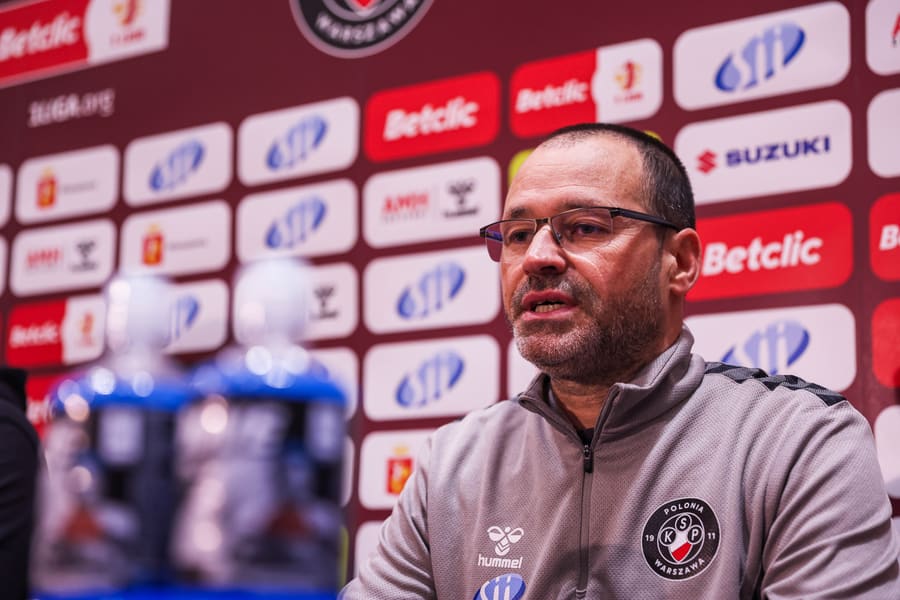 Football. Betclic I Liga. Polonia Warszawa - Pogon Siedlce. 29.11.2025