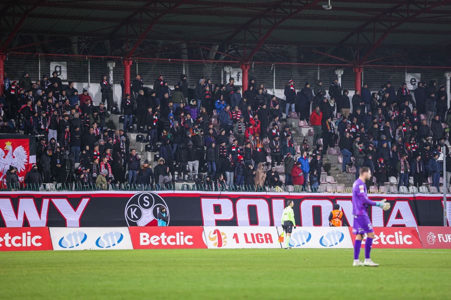 Football. Betclic I Liga. Polonia Warszawa - Pogon Siedlce. 29.11.2025