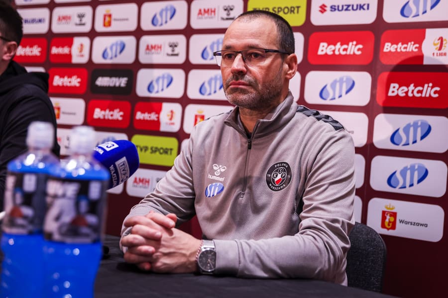 Football. Betclic I Liga. Polonia Warszawa - Pogon Siedlce. 29.11.2025