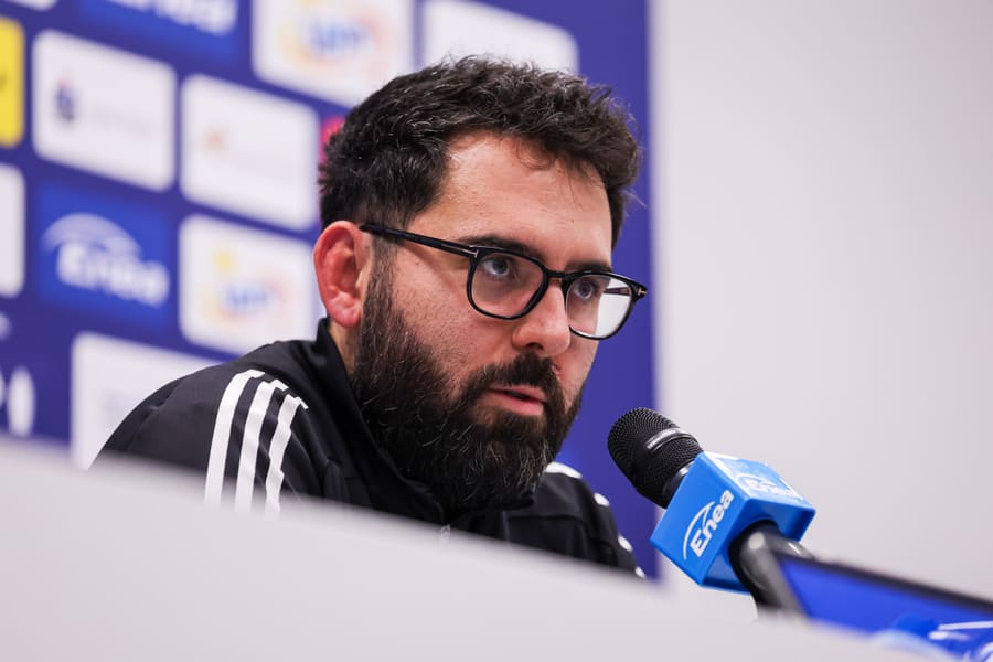 Football. Radomiak Radom. Press Conference. 26.11.2025