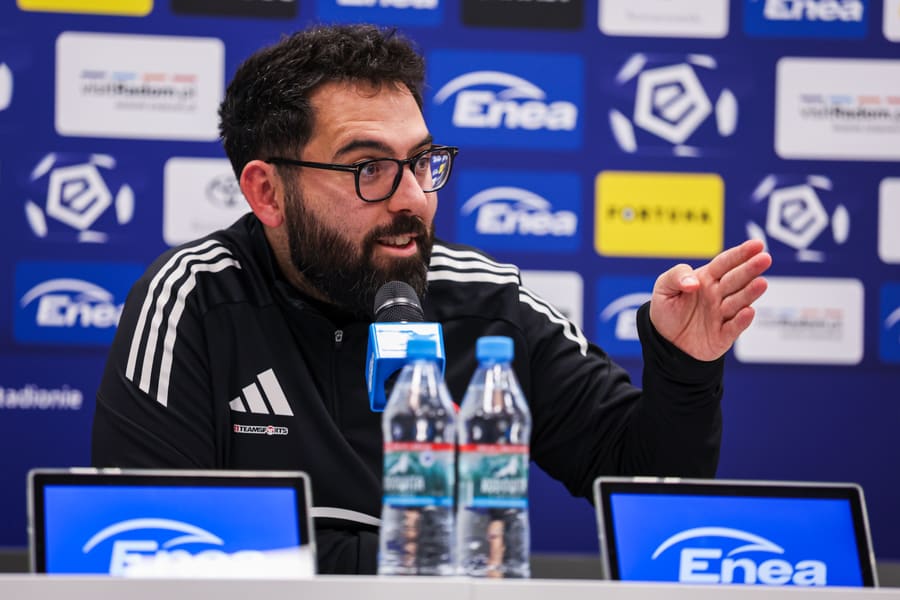 Football. Radomiak Radom. Press Conference. 26.11.2025