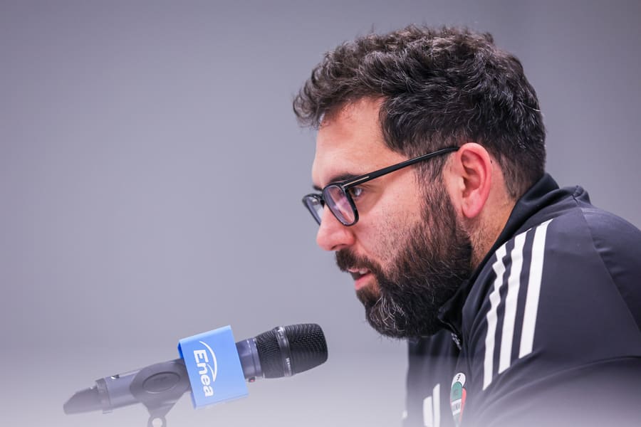 Football. Radomiak Radom. Press Conference. 26.11.2025