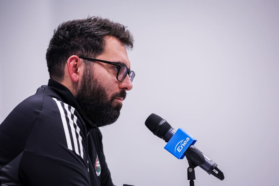 Football. Radomiak Radom. Press Conference. 26.11.2025