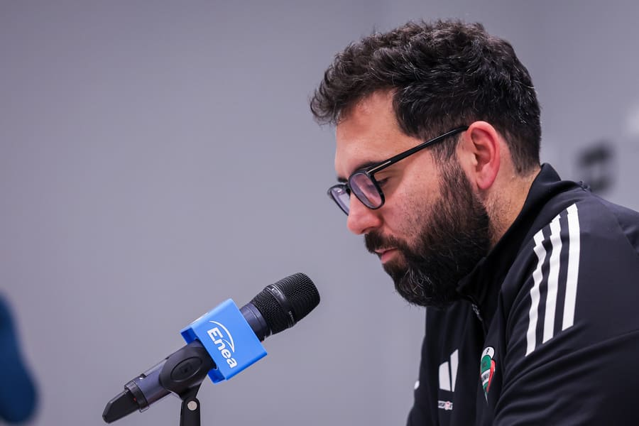 Football. Radomiak Radom. Press Conference. 26.11.2025