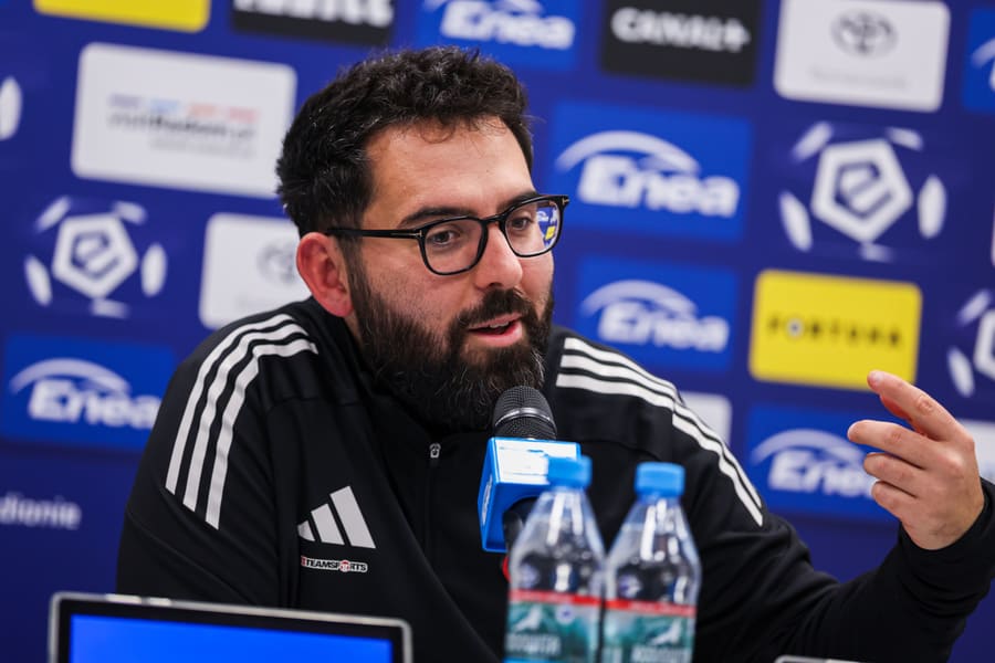 Football. Radomiak Radom. Press Conference. 26.11.2025