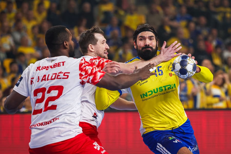 Handball. EHF Champions League. Industria Kielce - Dinamo Bucuresti. 26.11.2025