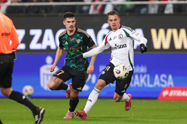 Football. PKO BP Ekstraklasa. Legia Warsaw - Lechia Gdansk. 22.11.2025