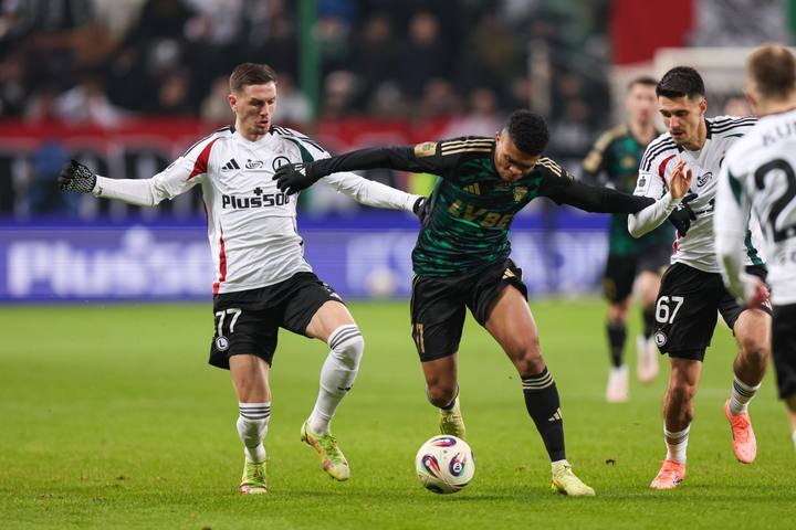 Football. PKO BP Ekstraklasa. Legia Warsaw - Lechia Gdansk. 22.11.2025