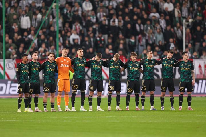 Football. PKO BP Ekstraklasa. Legia Warsaw - Lechia Gdansk. 22.11.2025