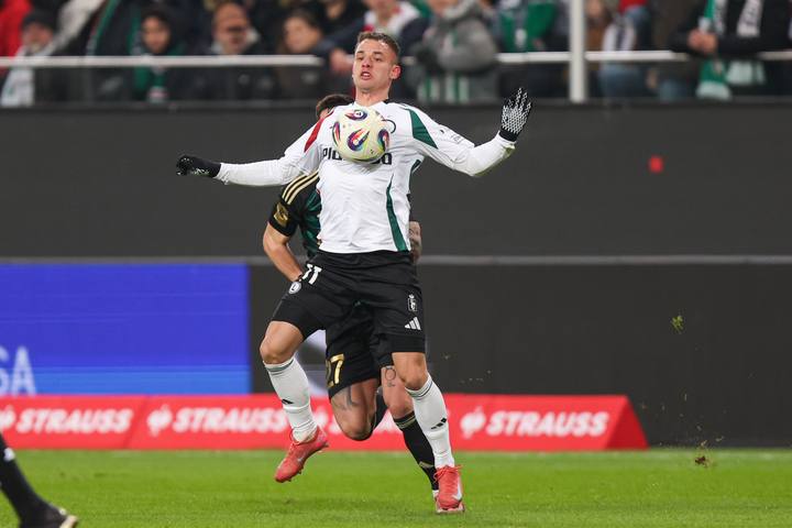 Football. PKO BP Ekstraklasa. Legia Warsaw - Lechia Gdansk. 22.11.2025