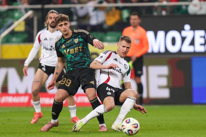 Football. PKO BP Ekstraklasa. Legia Warsaw - Lechia Gdansk. 22.11.2025