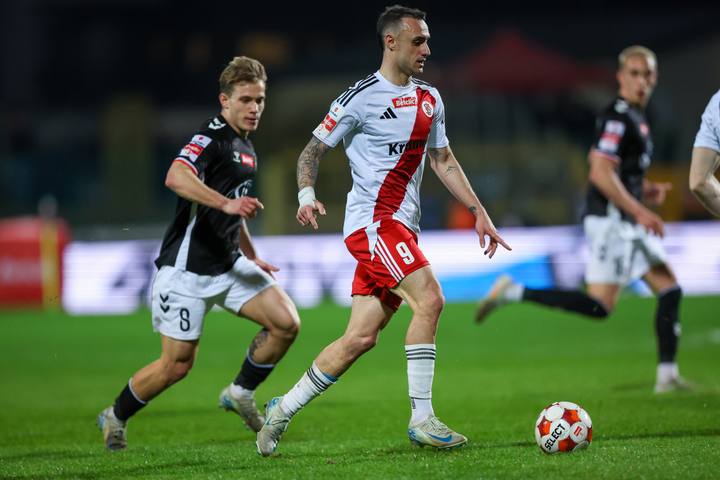 Football. Betclic I Liga. Polonia Warszawa - LKS Lodz. 09.03.2026