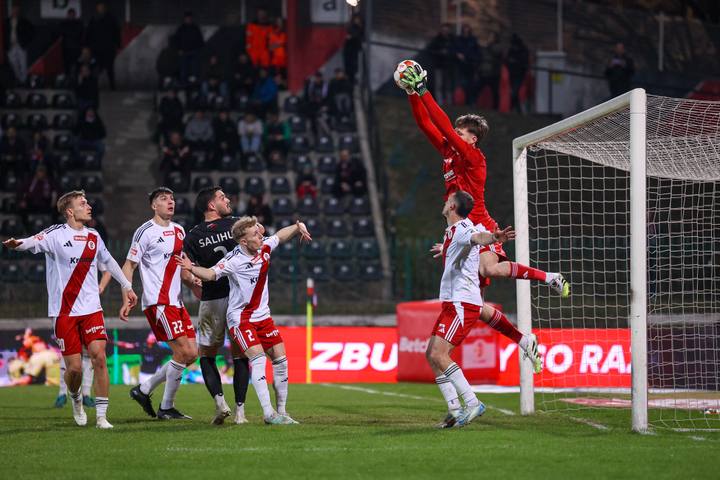 Football. Betclic I Liga. Polonia Warszawa - LKS Lodz. 09.03.2026