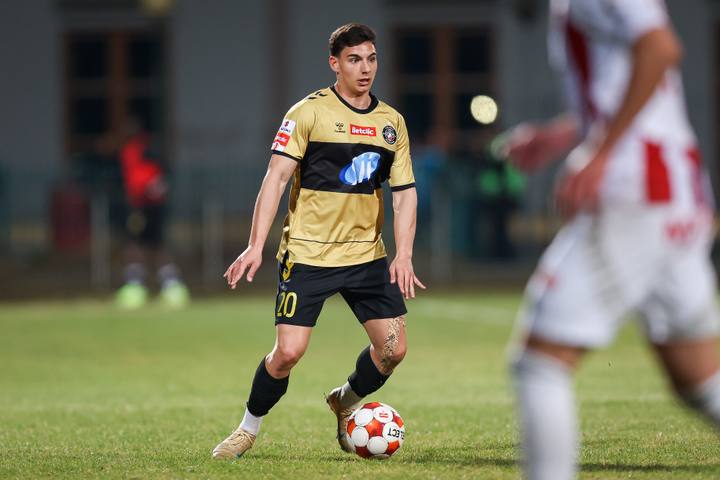 Football. Betclic I Liga. Pogon Grodzisk Mazowiecki - Polonia Warszawa. 14.03.2026