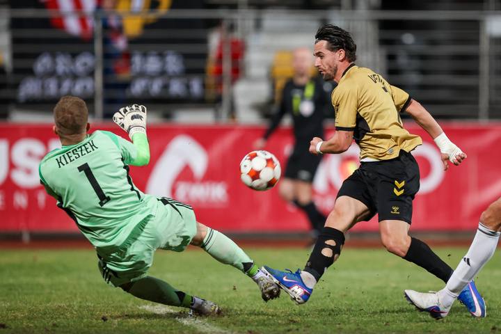 Football. Betclic I Liga. Pogon Grodzisk Mazowiecki - Polonia Warszawa. 14.03.2026