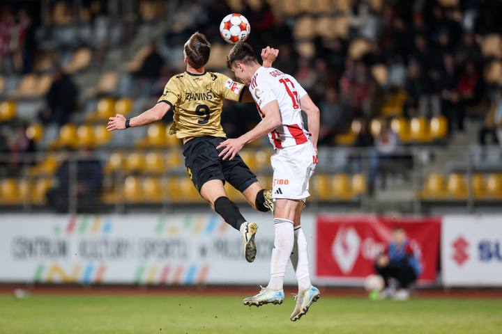 Football. Betclic I Liga. Pogon Grodzisk Mazowiecki - Polonia Warszawa. 14.03.2026