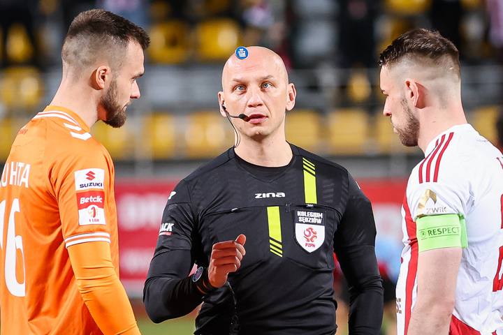 Football. Betclic I Liga. Pogon Grodzisk Mazowiecki - Polonia Warszawa. 14.03.2026