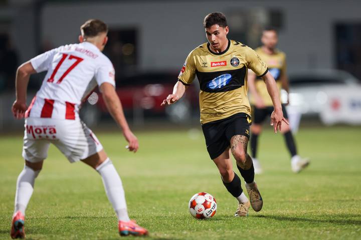 Football. Betclic I Liga. Pogon Grodzisk Mazowiecki - Polonia Warszawa. 14.03.2026