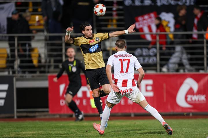 Football. Betclic I Liga. Pogon Grodzisk Mazowiecki - Polonia Warszawa. 14.03.2026