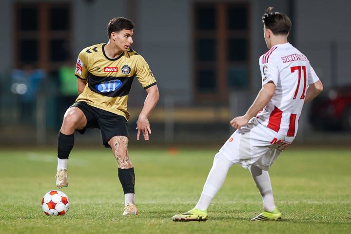 Football. Betclic I Liga. Pogon Grodzisk Mazowiecki - Polonia Warszawa. 14.03.2026