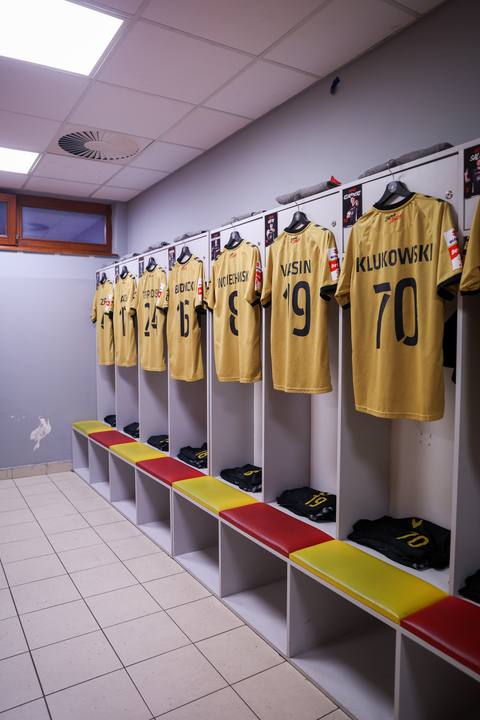 Football. Betclic I Liga. Pogon Grodzisk Mazowiecki - Polonia Warszawa. 14.03.2026