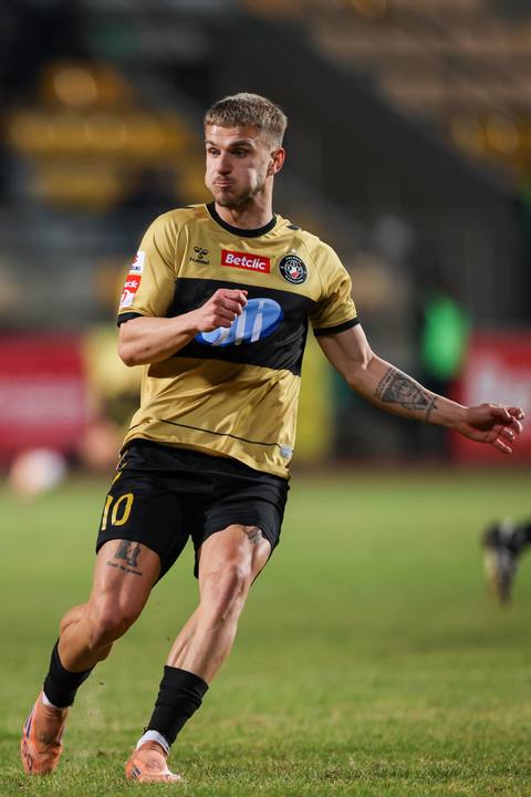 Football. Betclic I Liga. Pogon Grodzisk Mazowiecki - Polonia Warszawa. 14.03.2026