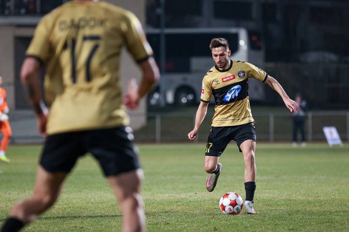 Football. Betclic I Liga. Pogon Grodzisk Mazowiecki - Polonia Warszawa. 14.03.2026