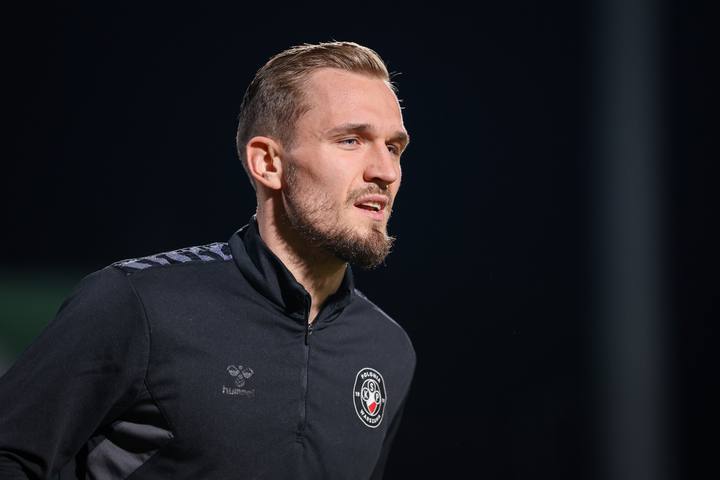 Football. Betclic I Liga. Pogon Grodzisk Mazowiecki - Polonia Warszawa. 14.03.2026