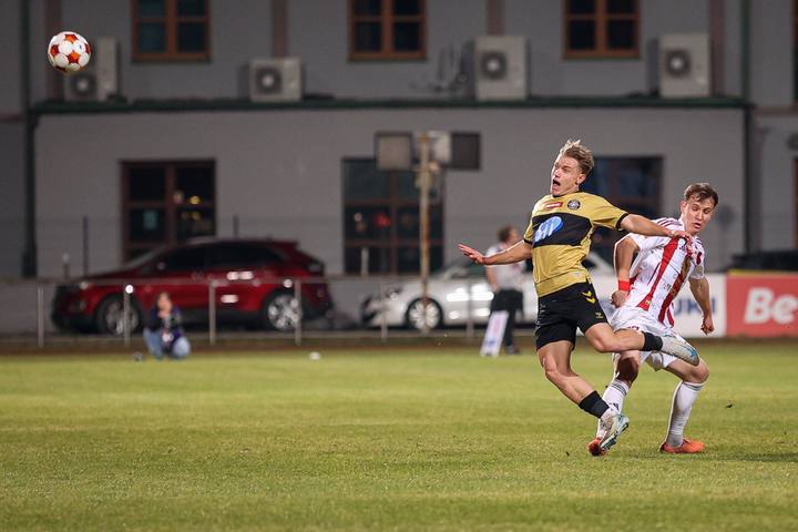 Football. Betclic I Liga. Pogon Grodzisk Mazowiecki - Polonia Warszawa. 14.03.2026