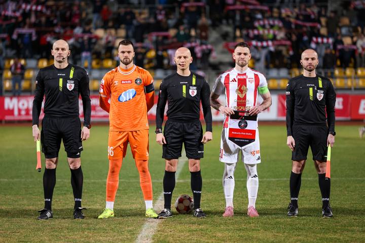 Football. Betclic I Liga. Pogon Grodzisk Mazowiecki - Polonia Warszawa. 14.03.2026