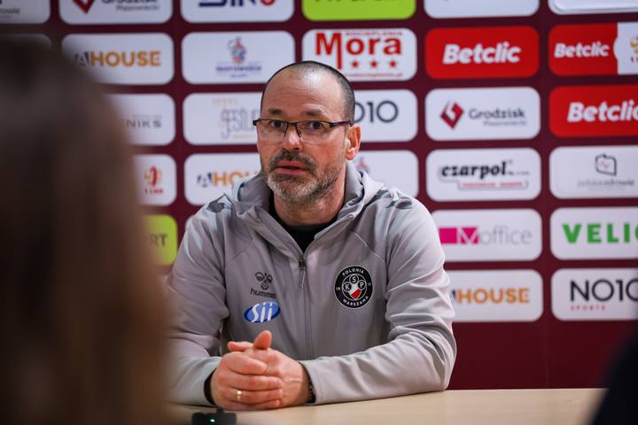 Football. Betclic I Liga. Pogon Grodzisk Mazowiecki - Polonia Warszawa. 14.03.2026