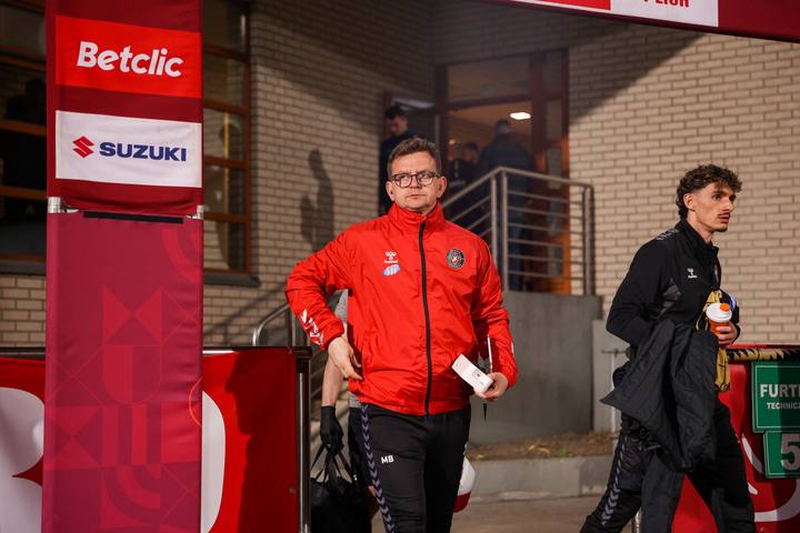 Football. Betclic I Liga. Pogon Grodzisk Mazowiecki - Polonia Warszawa. 14.03.2026