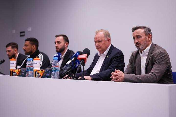 Football. Radomiak Radom. Press Conference. 10.03.2026