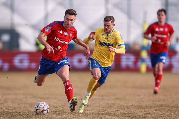 Football. STS Puchar Polski Quarterfinal. Avia Swidnik - Rakow Czestochowa. 05.03.2026