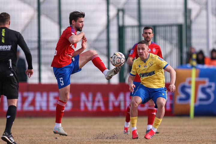 Football. STS Puchar Polski Quarterfinal. Avia Swidnik - Rakow Czestochowa. 05.03.2026