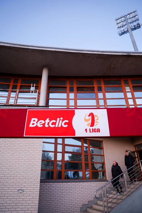 Football. Betclic I Liga. Pogon Grodzisk Mazowiecki - Polonia Bytom. 28.02.2026