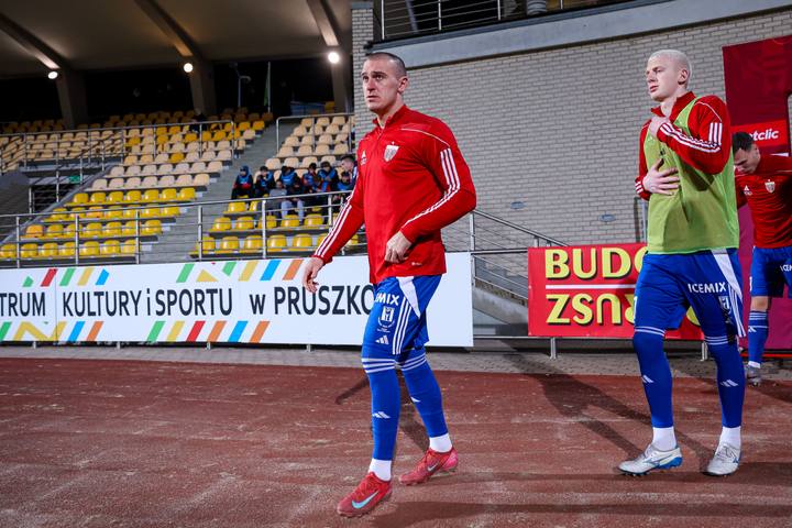 Football. Betclic I Liga. Pogon Grodzisk Mazowiecki - Polonia Bytom. 28.02.2026