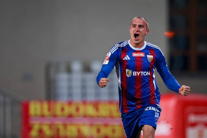 Football. Betclic I Liga. Pogon Grodzisk Mazowiecki - Polonia Bytom. 28.02.2026