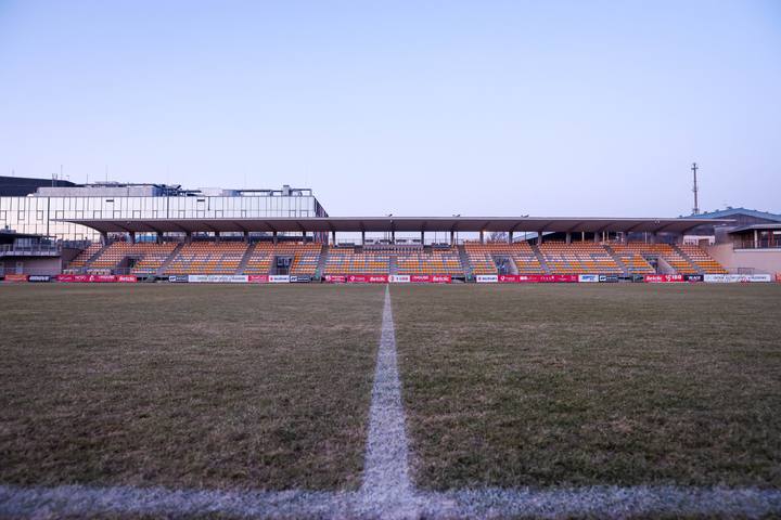 Football. Betclic I Liga. Pogon Grodzisk Mazowiecki - Polonia Bytom. 28.02.2026