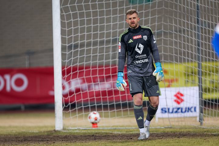 Football. Betclic I Liga. Pogon Grodzisk Mazowiecki - Polonia Bytom. 28.02.2026