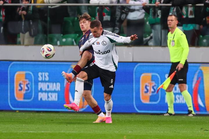 Football. STS Puchar Polski. Legia Warsaw - Pogon Szczecin. 30.10.2025