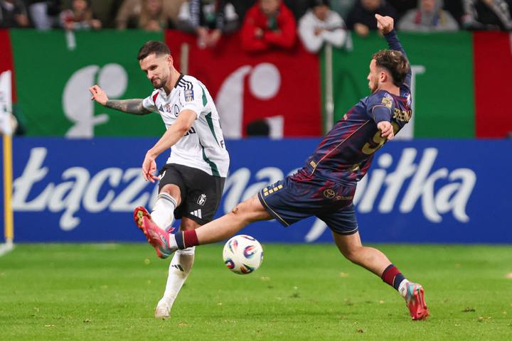 Football. STS Puchar Polski. Legia Warsaw - Pogon Szczecin. 30.10.2025