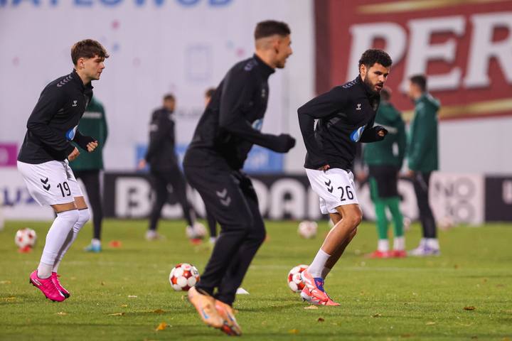 Football. Betclic I Liga. Gornik Leczna - Polonia Warszawa. 31.10.2025