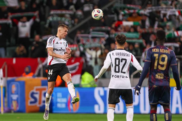 Football. STS Puchar Polski. Legia Warsaw - Pogon Szczecin. 30.10.2025