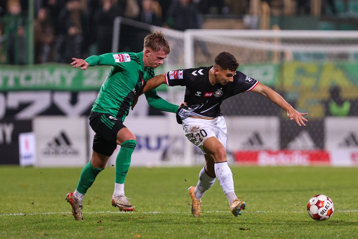 Football. Betclic I Liga. Gornik Leczna - Polonia Warszawa. 31.10.2025