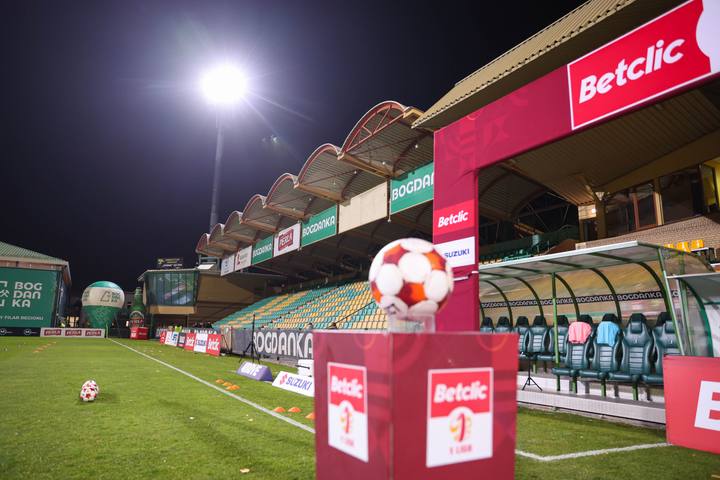 Football. Betclic I Liga. Gornik Leczna - Polonia Warszawa. 31.10.2025