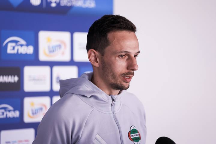 Football. Radomiak Radom. Press Conference. 02.11.2025