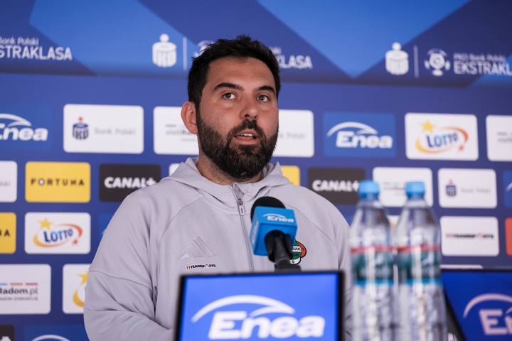 Football. Radomiak Radom. Press Conference. 02.11.2025